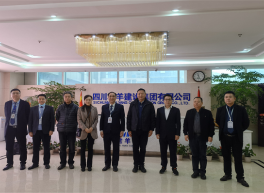 成都市金牛区常委、统战部部长一行莅临四川437ccm必赢国际建设集...
